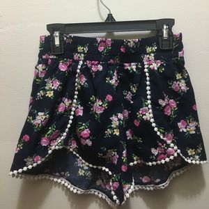Cute floral shorts